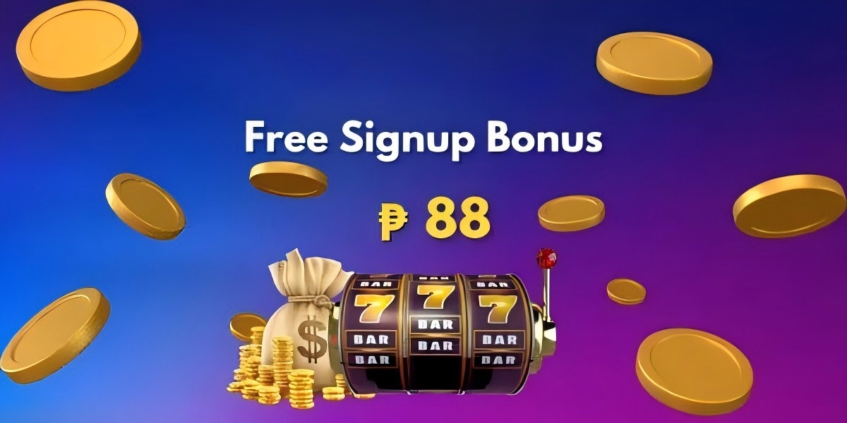 Promotional banner showing the welcome bonus package with a register button